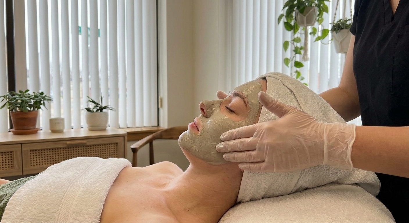 Facial treatment for clear skin in St. Cloud